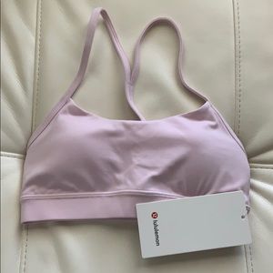 Lululemon Soft pink sports bra